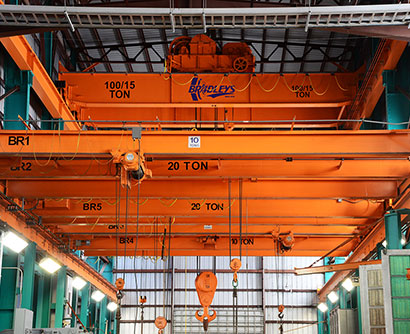 100 Ton Shop Crane